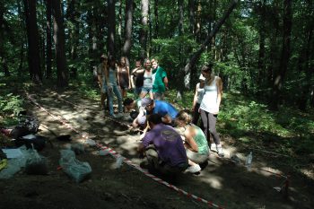 Lehrgrabung in Großklein, Foto: UMJ