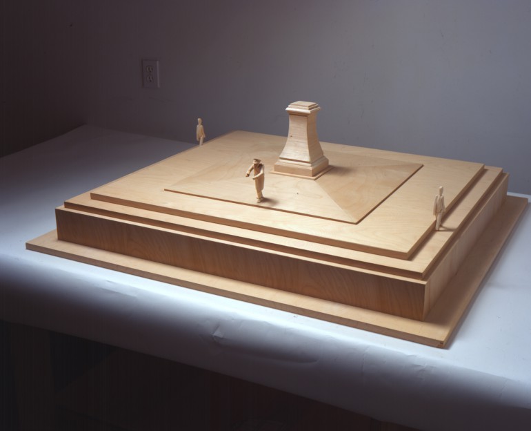 Ilya & Emilia Kabakov, Monument to a Tyrant, model, 2005, Sammlung Ilya & Emilia Kabakov © Bildrecht, Vienna 2014