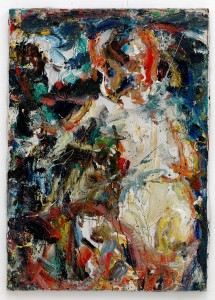 Eugène Leroy, "Nu/Akt", 1965, Öl auf Leinwand, 92 x 65 cm, Collection MUba Eugène Leroy, Tourcoing 