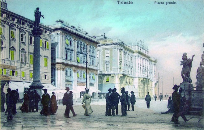 Postkarte v. Triest