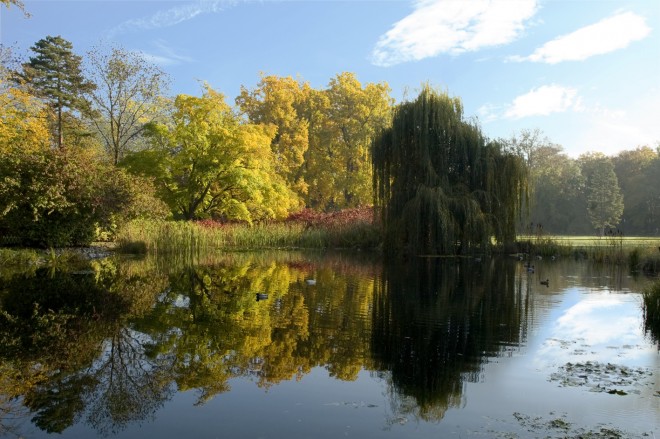 Landschaftsgarten in Schloss Eggenberg, Foto: Universalmuseum Joanneum/Jare