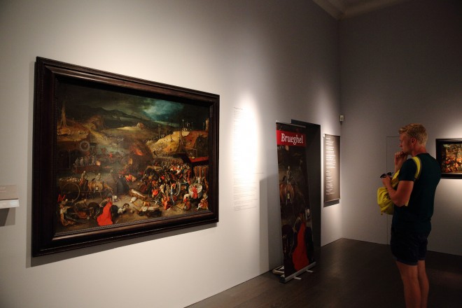 Breughel in der Dauerausstellung, Foto: UMJ/J.J. Kucek