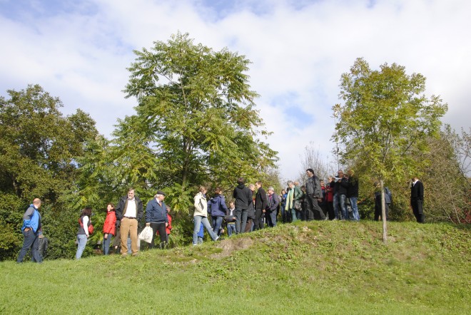 Die Führung am Burgstallkogel, Foto: UMJ