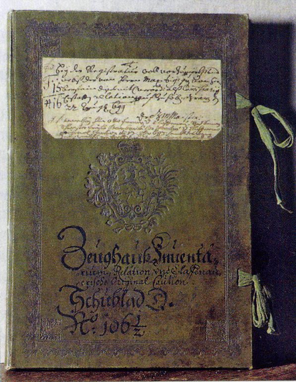 Inventar von 1699, Original im Steiermärkischen Landesarchiv, Foto: UMJ