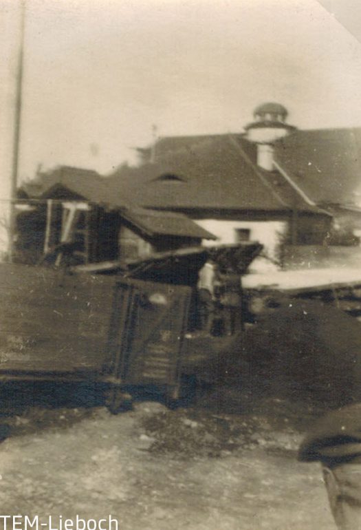 unbekannter Fotograf, Unglück beim Bau der Gleichenberger Bahn, 1927, TEM Lieboch
