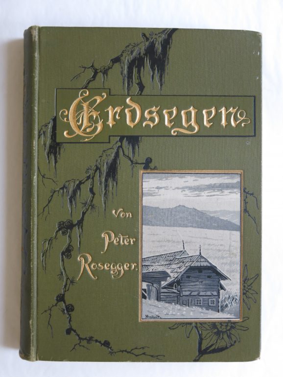 Peter Rosegger, Erdsegen. Vertrauliche Sonntagsbriefe eines Bauernknechtes, Staackmann 1900. Der Wiener Journalist Hans Trautendorffer tauschte als Folge einer Wette sein Stadtleben gegen das Leben eines Bergbauernknechtes. Das harte Leben zerstörte seine idealisierte Vorstellung vom ländlichen Idyll. Aber er blieb als Bauer am Land und verzichtete auch nach Ablauf der Wette auf ein Leben in der Stadt. 