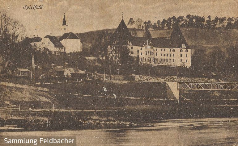 Postkarte, Spielfeld, Foto: Franz Knollmüller (Graz), 1918