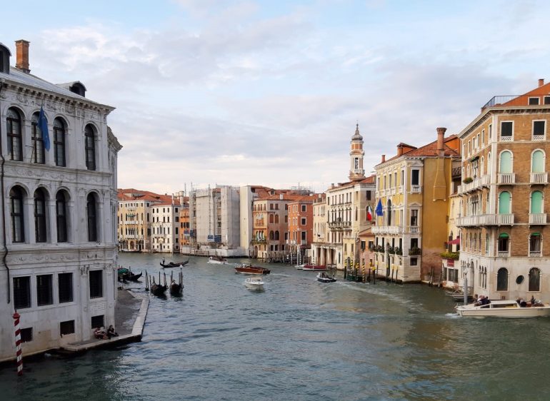 Blick auf die Altstadt von Venedig