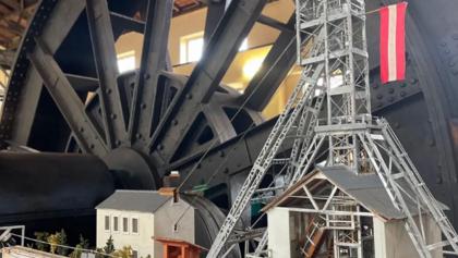 Dreharbeiten für "Wer bist du: Steiermark?" im Bergbaumuseum Fohnsdorf 