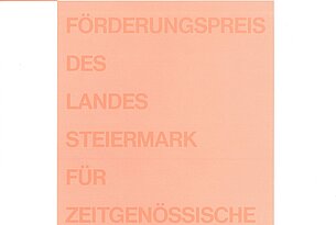 Förderungspreis des Landes Steiermark für zeitgenössische bildende Kunst 1994