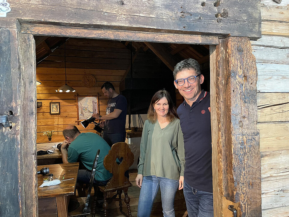 Dreharbeiten für "Wer bist du: Steiermark?" im WinterSportMuseum Mürzzuschlag 