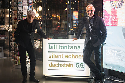 Günter Riegler und Bill Fontana