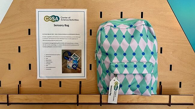 Der Sensory Bag ist ein kostenfreies Hilfsmittel für Kinder, Jugendliche und Erwachsene mit sensorischen Bedürfnissen.