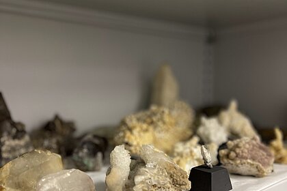 Dreharbeiten für "Wer bist du: Steiermark?" im Museum Köflach