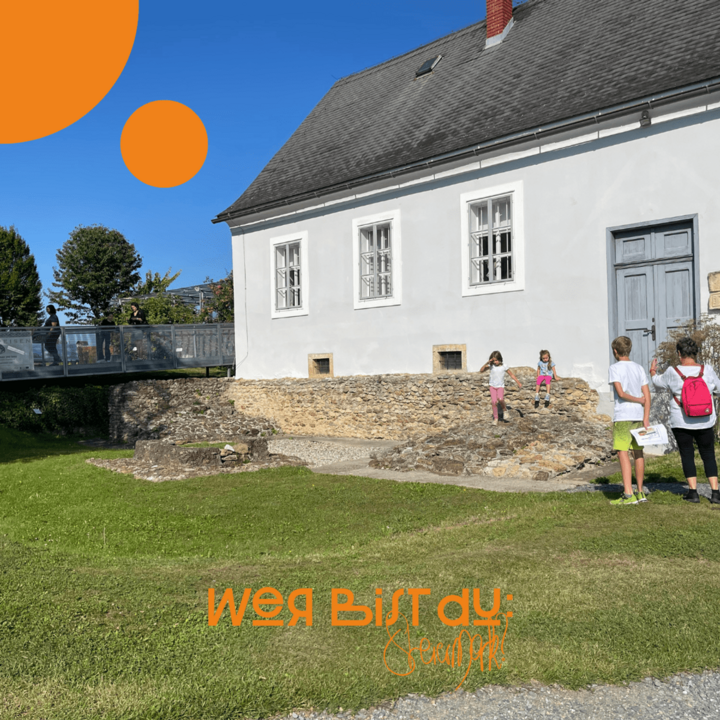 Dreharbeiten für "Wer bist du: Steiermark?" im Tempelmuseum Frauenberg, Leibnitz