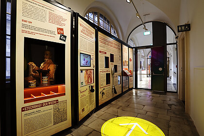 Ausstellungsansicht „Der Schein trügt“