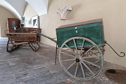 Dreharbeiten für "Wer bist du: Steiermark?" im Museum im alten Zeughaus Bad Radkersburg