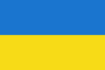 Flagge Ukraine blau gelb
