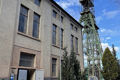 Dreharbeiten für "Wer bist du: Steiermark?" im Bergbaumuseum Fohnsdorf 