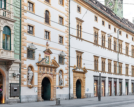 [Translate to English:] Fassade Landeszeughaus