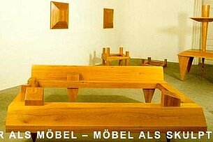 Skulptur als Möbel – Möbel als Skulptur