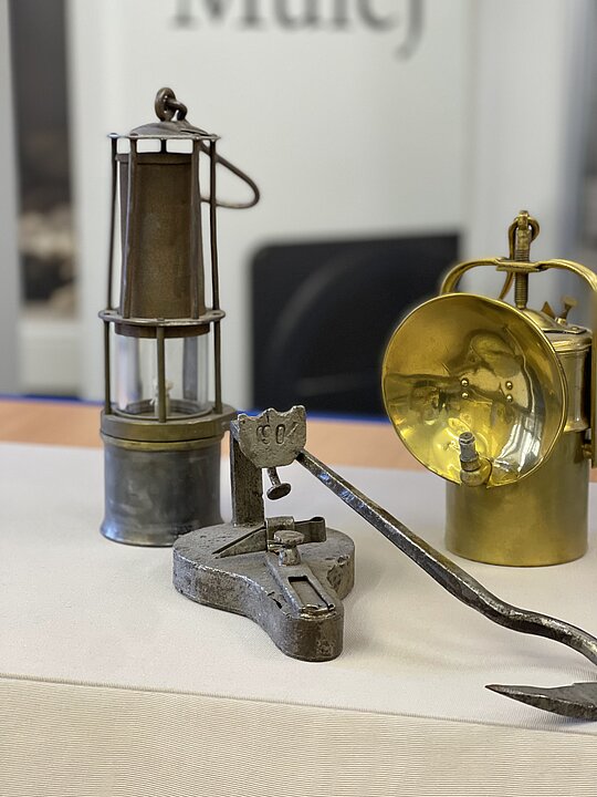 Dreharbeiten für "Wer bist du: Steiermark?" im Museum Köflach