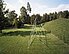 "Open" is a gigantic combination of two identical tubular steel structures. Seen from the front, the work stretches out its wings and invites you to climb up.