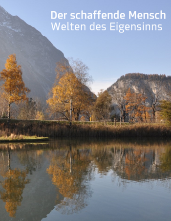Katalog-Cover mit dem Titel Der schaffende Mensch. Welten des Eigensinns