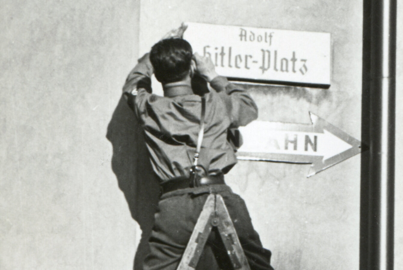 Leoben Adolf-Hitler-Platz, 1938, MMS/UMJ, Foto: Fedo Ertl