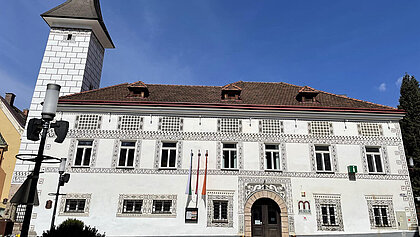 Dreharbeiten für "Wer bist du: Steiermark?" im Museum im Alten Rathaus, Eisenerz 