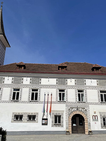 Dreharbeiten für "Wer bist du: Steiermark?" im Museum im Alten Rathaus, Eisenerz 