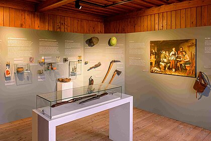 Ausstellungsansicht Waldberufe