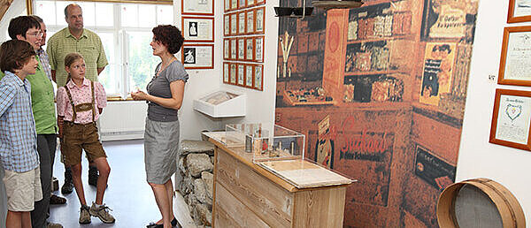 Rosegger exhibit in St. Kathrein am Hauenstein