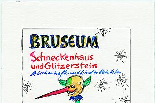 Schneckenhaus und Glitzerstein