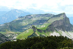 Bergwanderung in die "Politische Landschaft"