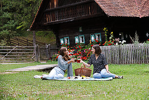 Museums-Picknick im Grünen