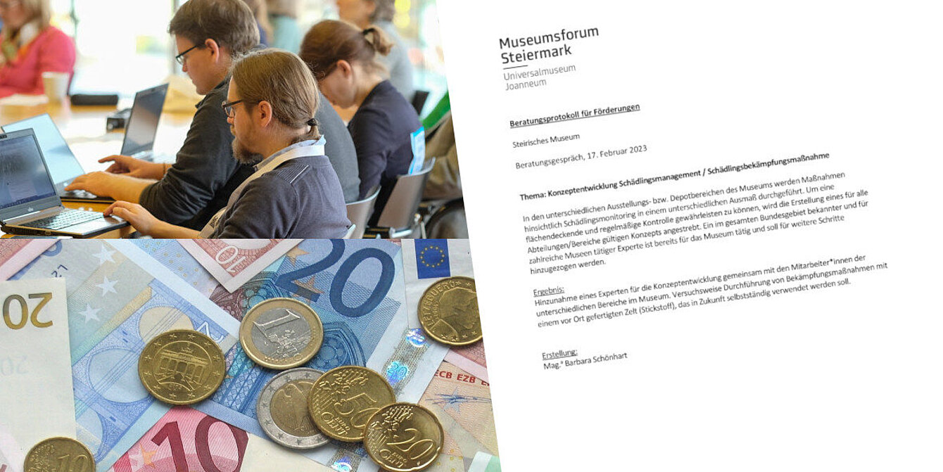 Fotocollage: Ariane Kolb, Universalmuseum Joanneum