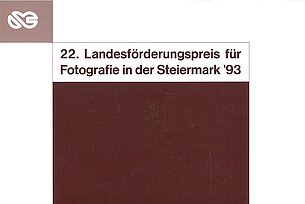 22. Landesförderungspreis für Fotografie in der Steiermark 1993