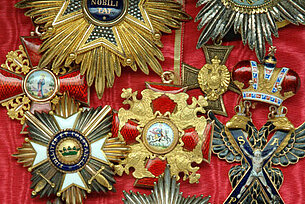 The decorations of Archduke Johann