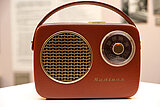 Ausstellungsansicht "Hört! Hört! 100 Jahre Radio" im Museum für Geschichte