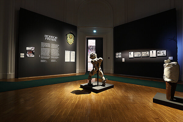 Ein Blick in einen Raum der Ausstellung vom steirischen herbst