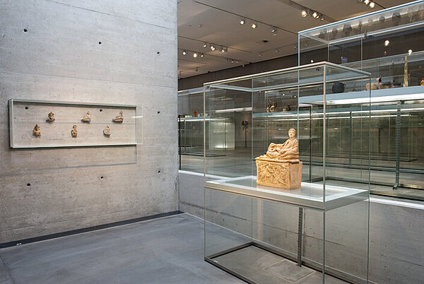 Archäologiemuseum, Ausstellungsansicht