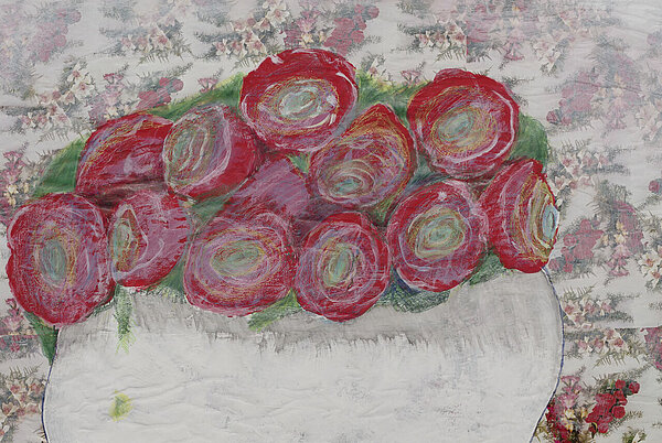 Alfred Klinkan, „Blumenstrauß“, 1976,