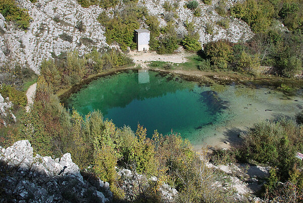 Glavaševo See ("Eye of Croatia")