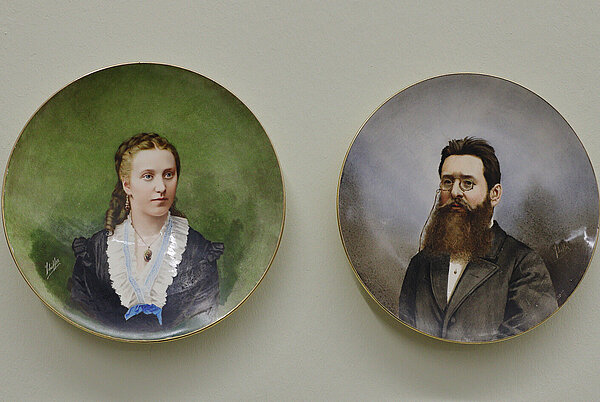 Ausstellungsansicht "Bühnen des Bürgertums" im Museum für Geschichte