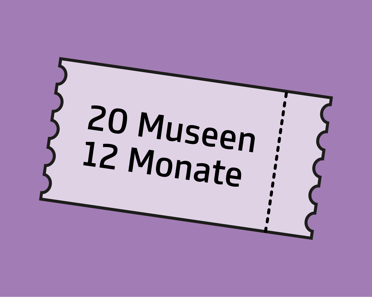 12 Monate alle Museen